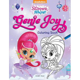 Genie Joy: Coloring Book for Kids (Shimmer & Shine)
