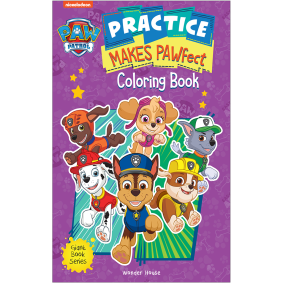Practice Makes PAWfect: Paw Patrol Giant Coloring Book For Kids