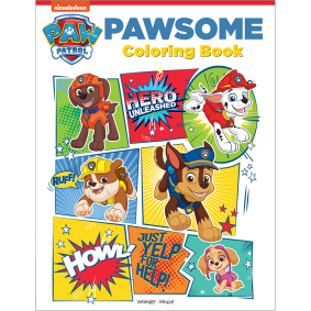 Pawsome: Paw Patrol Coloring Book For Kids