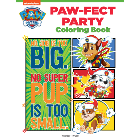 Paw-fect Party: Paw Patrol Coloring Book For Kids