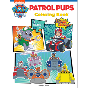Patrol Pups: Paw Patrol Coloring Book For Kids