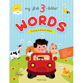 My First 3 Letter Words : Tracing And Activity Book