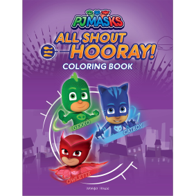 PJ Masks - All Shout Hooray: Coloring Book For Kids