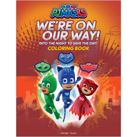 PJ Masks - We Are On Our Way: Coloring Book For Kids