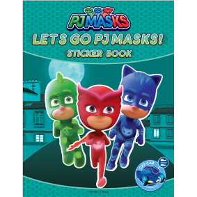 Let\'s Go PJ Masks Stickers Book : Fun Activity Books For Kids (PJ Masks)