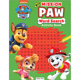 Paw Patrol Mission Paw Word Search Activity Book