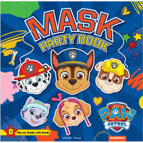 Paw Patrol Mask Party Book: 8 Pop-out Masks With Bands (Put on Your Mask And Turn Into A Super Hero)