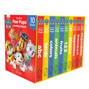 My First Paw Pups Learning Library: Boxset of 10 Board Books For Children