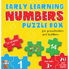 Early Learning Numbers Puzzle Box For Preschoolers And Toddlers - Learning Aid & Educational Toy (Jigsaw Puzzle for Kids Age 3 and Above)