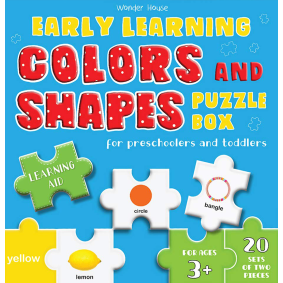 Early Learning Colors And Shapes Puzzle Box For Preschoolers And Toddlers - Learning Aid & Educational Toy (Jigsaw Puzzle for Kids Age 3 and Above)