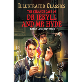 The Strange Case of Dr Jekyll and Mr Hyde : llustrated Abridged Children Classic English Novel with Review Questions (Hardback)