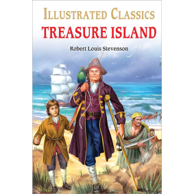 Treasure Island : llustrated Abridged Children Classic English Novel with Review Questions (Hardback)