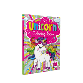 101 Unicorn Colouring Book: Fun Activity Colouring Book For Children