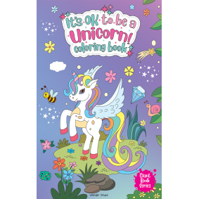 It\'s Ok To Be A Unicorn Coloring book - Giant book series: Jumbo Sized Colouring Book For Children