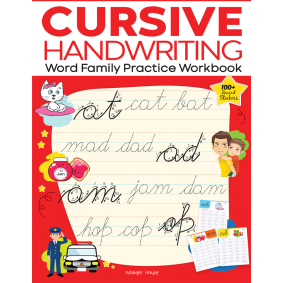 Cursive Handwriting - Word Family: Practice Workbook For Children