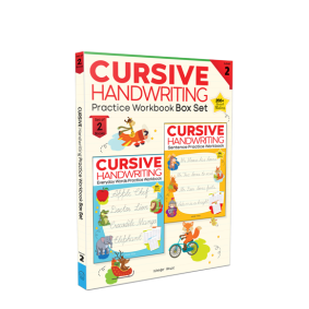 Cursive Handwriting - Everyday Letters and Sentences : Level 2 Practice Workbooks For Children (Set of 2 Books)