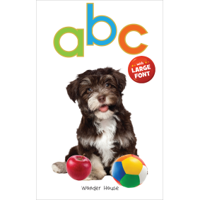 ABC - Early Learning Board Book With Large Font : Big Board Books Series