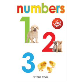 Numbers - Early Learning Board Book With Large Font : Big Board Books Series