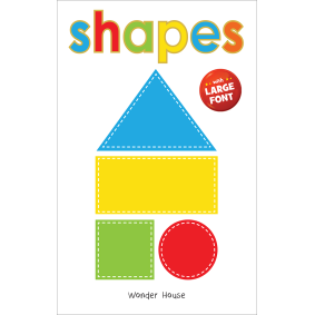 Shapes - Early Learning Board Book With Large Font : Big Board Books Series