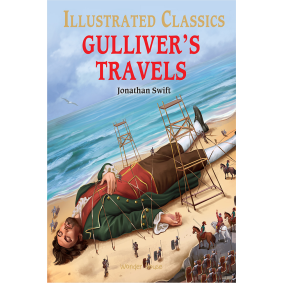 Gulliver Travels : Illustrated Abridged Children Classic English Novel with Review Questions (Hardback)