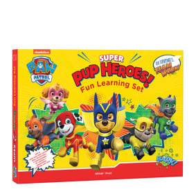 Nickelodeon Paw Patrol - Super Pup Heroes off Duty! : Fun Learning Set (With Wipe And Clean Mats, Coloring Sheets, Stickers, Appreciation Certificate And Pen)