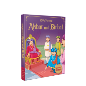 Witty Stories of Akbar and Birbal - Collection of 10 Books: Illustrated Humorous Stories For Kids