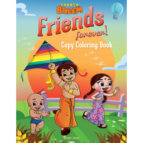 Chhota Bheem - Friends Forever: Copy Coloring Book For Kids