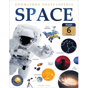 Space - Collection of 6 Books: Knowledge Encyclopedia For Children