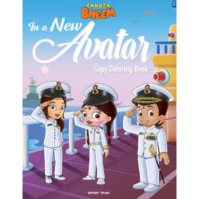 Chhota Bheem - In a new Avatar: Copy Coloring Book For Kids