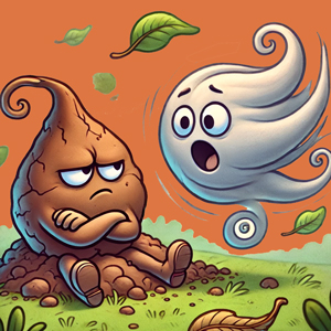 Why did the soil refuse to gossip with the wind?