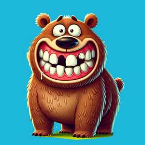 What do you call a bear with no teeth?